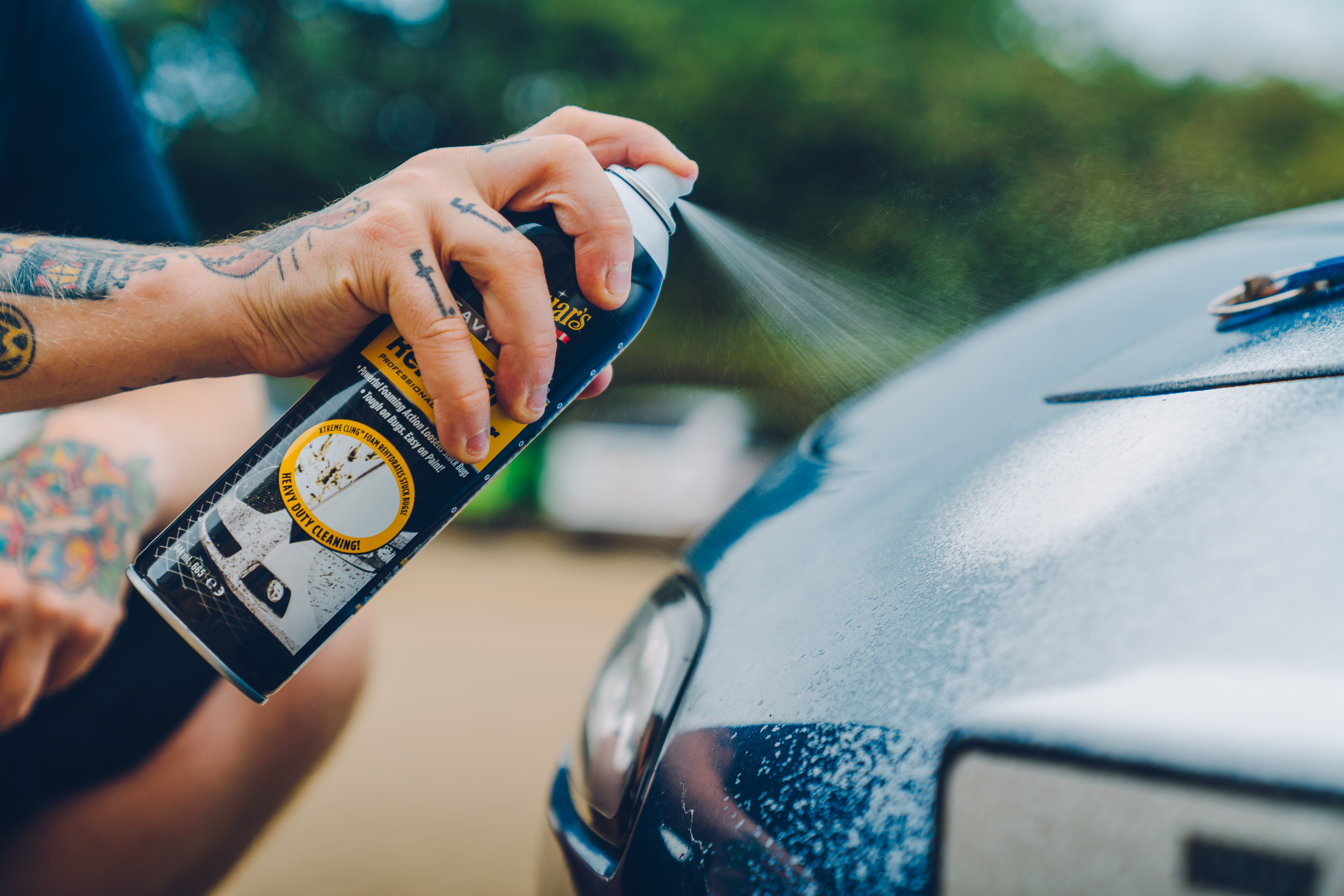 The Quickest Way to Clean Stuck-On Bugs and Tar From Your Car